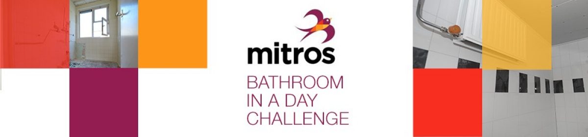Challenge Mitros: badkamer-renovatie in 1 dag! Challenge Mitros: badkamer-renovatie in 1 dag!