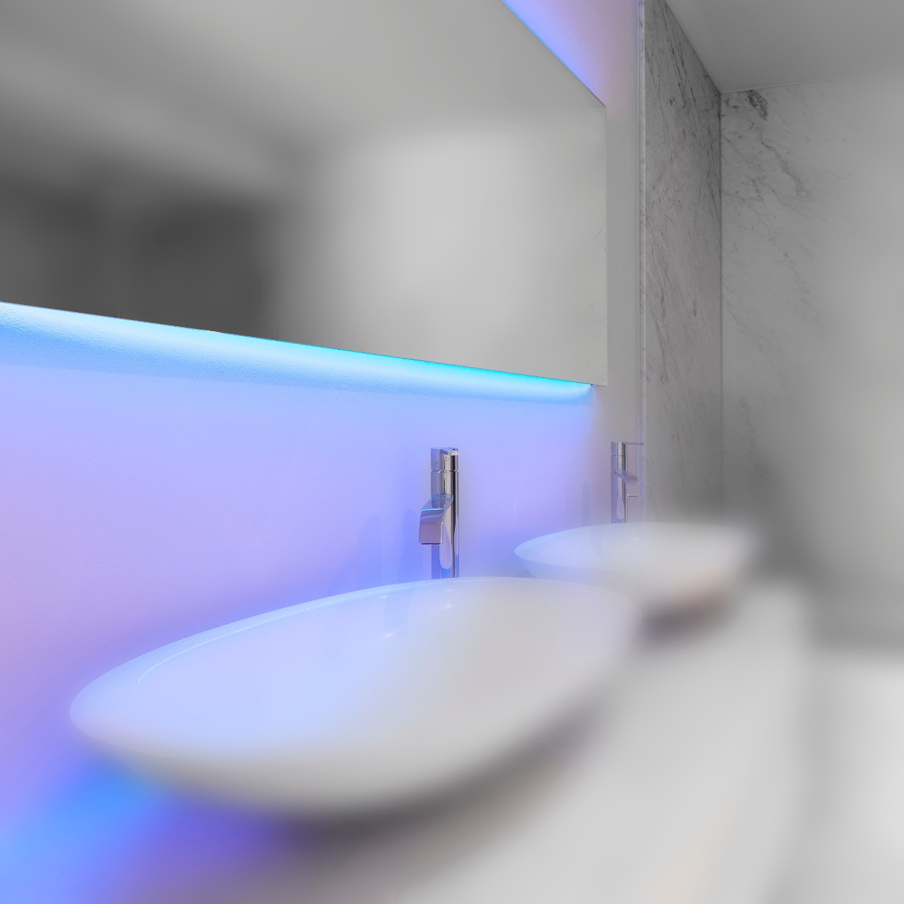 Verlichte ideeën voor een veilige en mooie badkamer