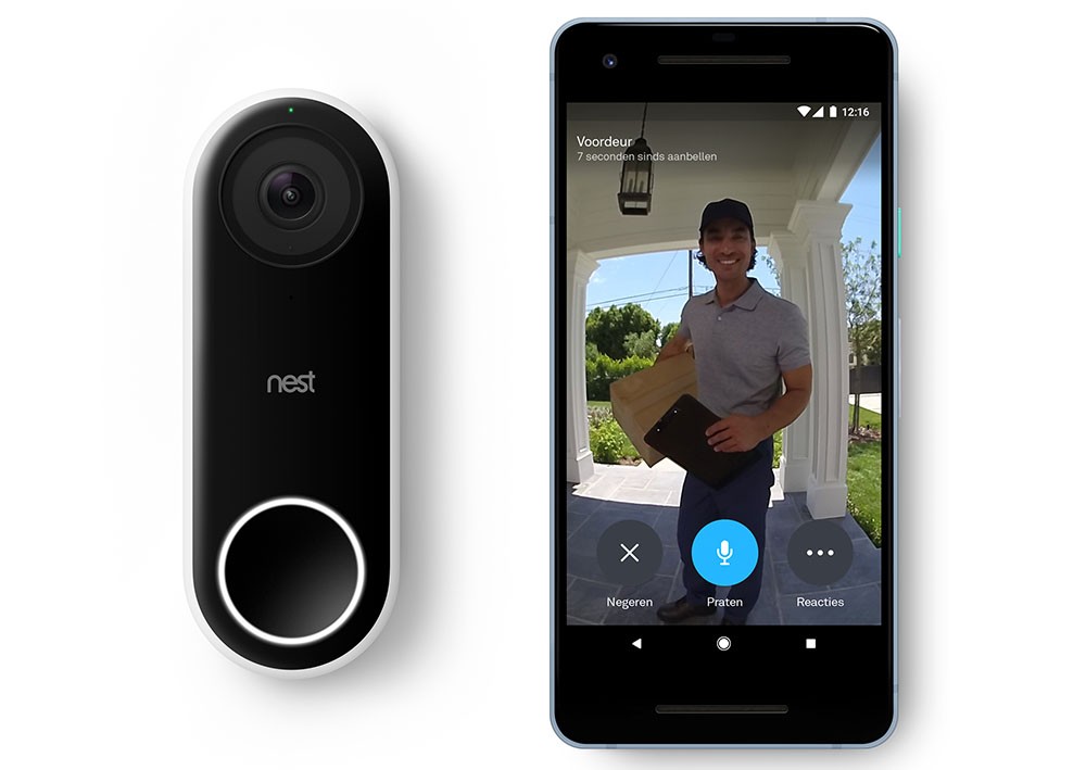 Bekijk uw bezoeker van top tot teen met Nest Aware Bekijk uw bezoeker van top tot teen met Nest Aware