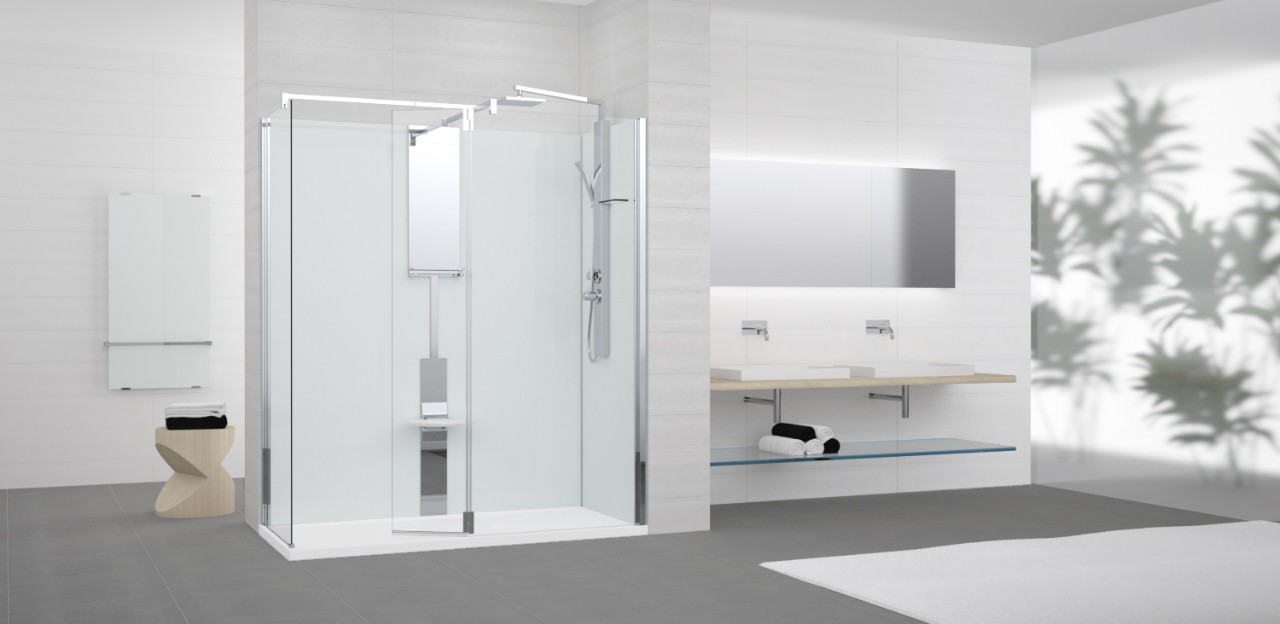 Novellini revolution: bad vervangen door een douche Bad vervangen door nieuw bad