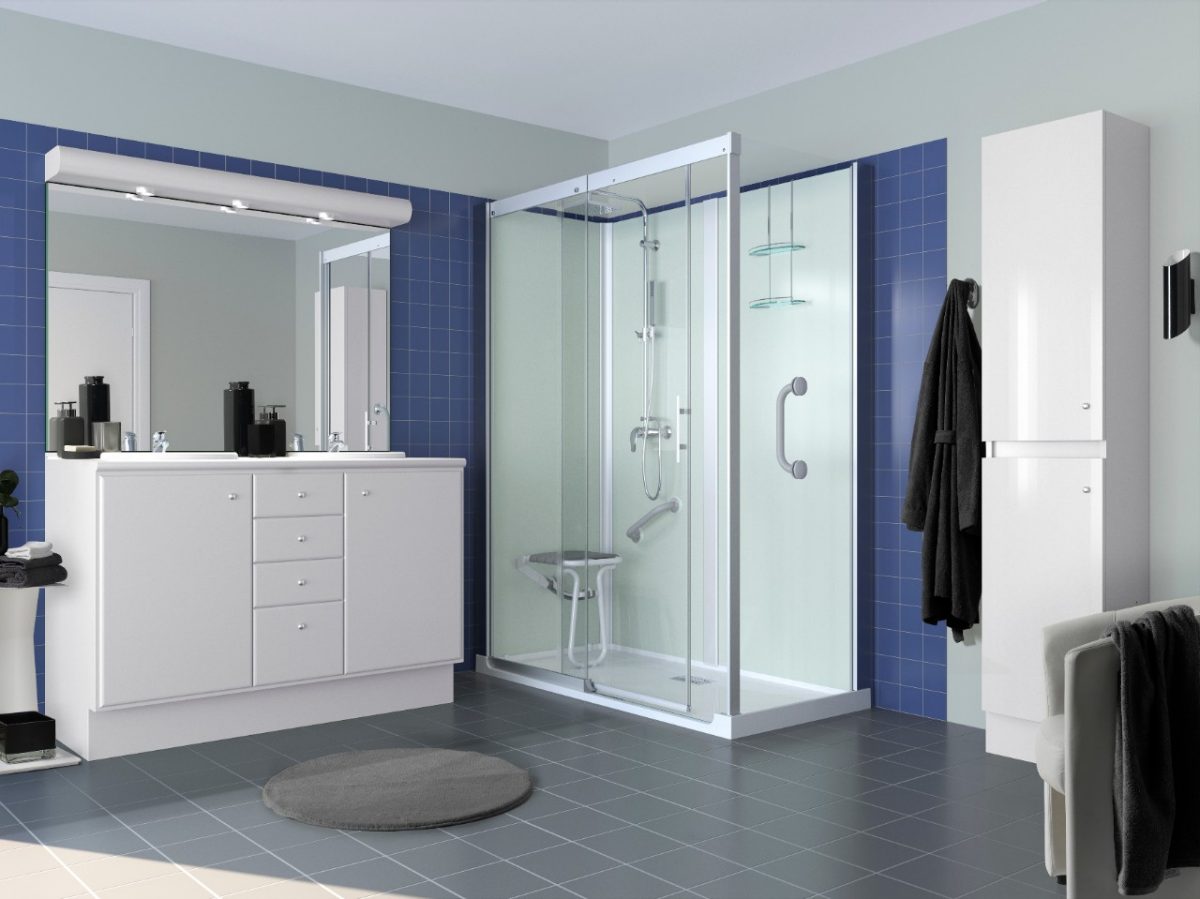 Badkamer vloerverwarming inloopdouche: bouckaert verstraete ...