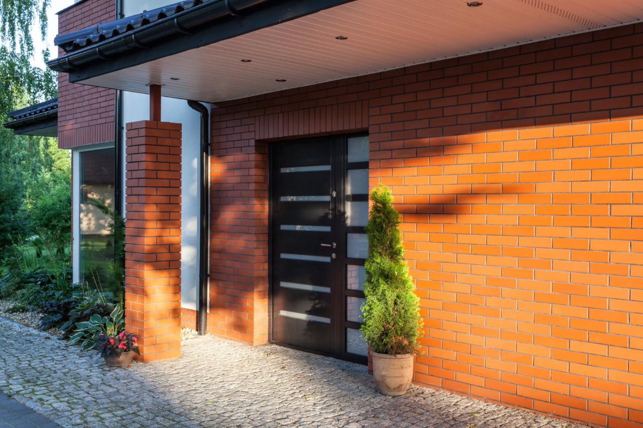 Voordeur van seniorenwoning Voordeur van seniorenwoning